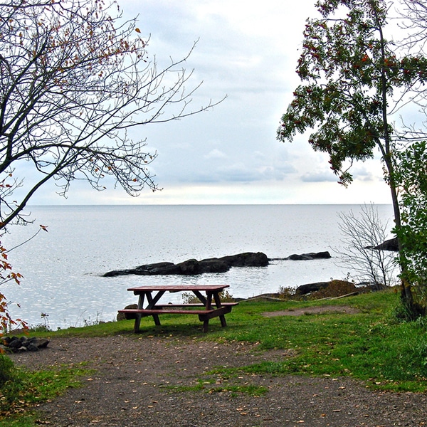 North Shore Campgrounds on Lake Superior and Inland