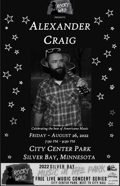Alexander Craig - Silver Bay Music In The Park Concert