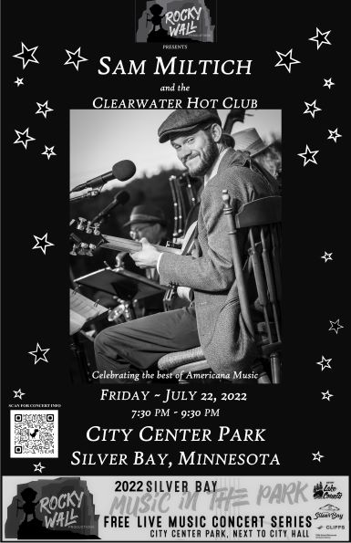 Sam Militich & the Clearwater Hot Club - Silver Bay Music In The Park Concert