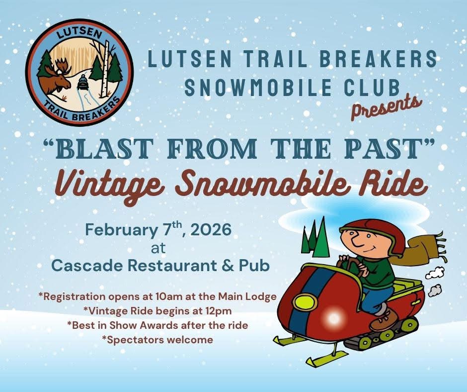 Vintage Snowmobile Ride