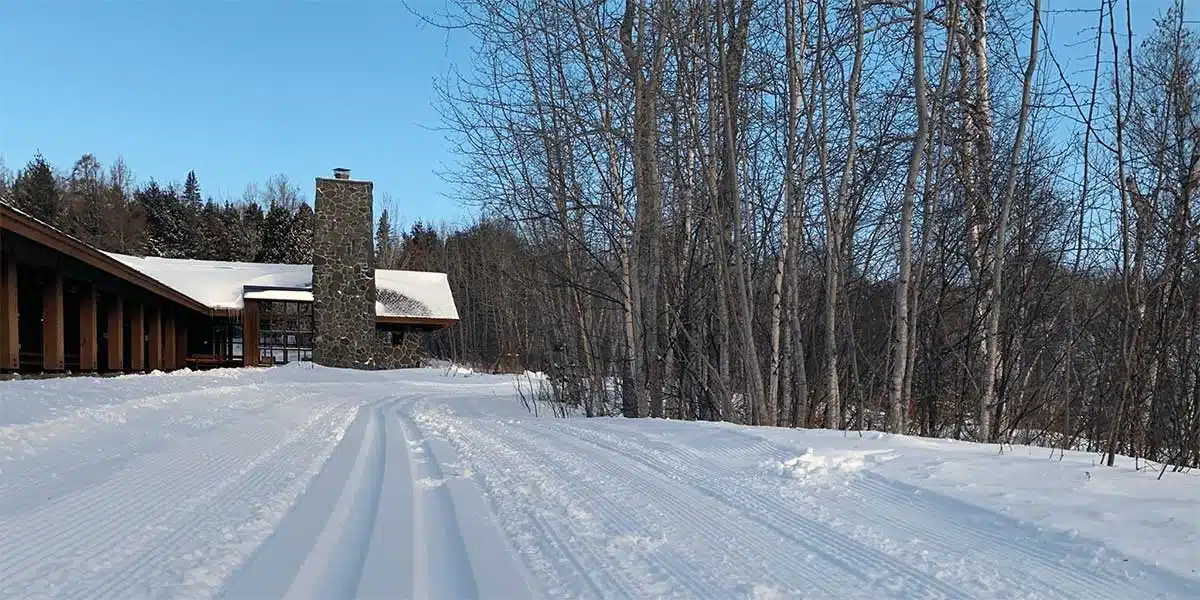 cross country ski trails north shore state parks winter