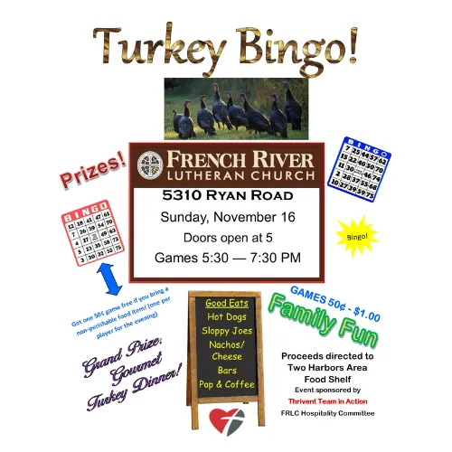 Turkey Bingo