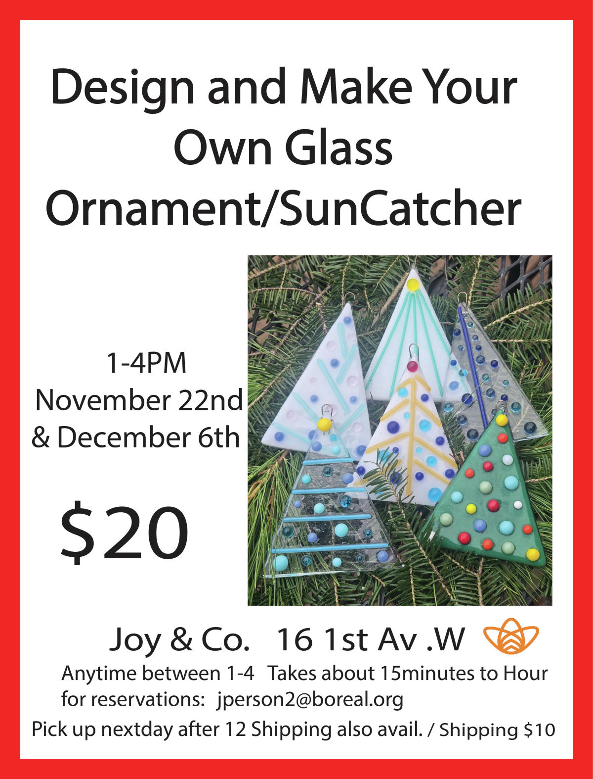 Make Your Own Fused Glass Christmas Ornament