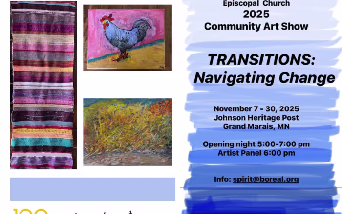 Transitions Navigating Change - community art show