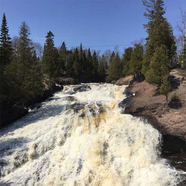 cross river falls schroeder mn from hwy 61