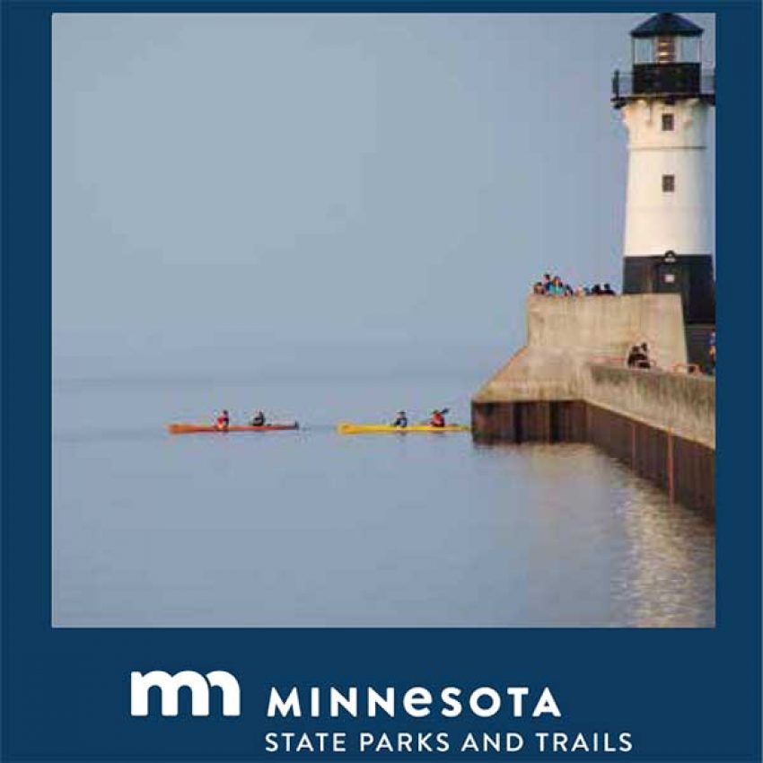lake-superior-kayak-trail-map1 2 kayakers near duluth canal